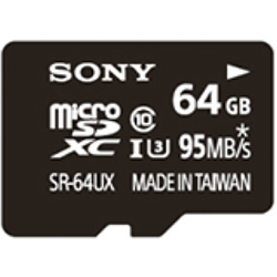 Sony 64GB SD Card (Individual Pack w/ SD Card Adaptor)